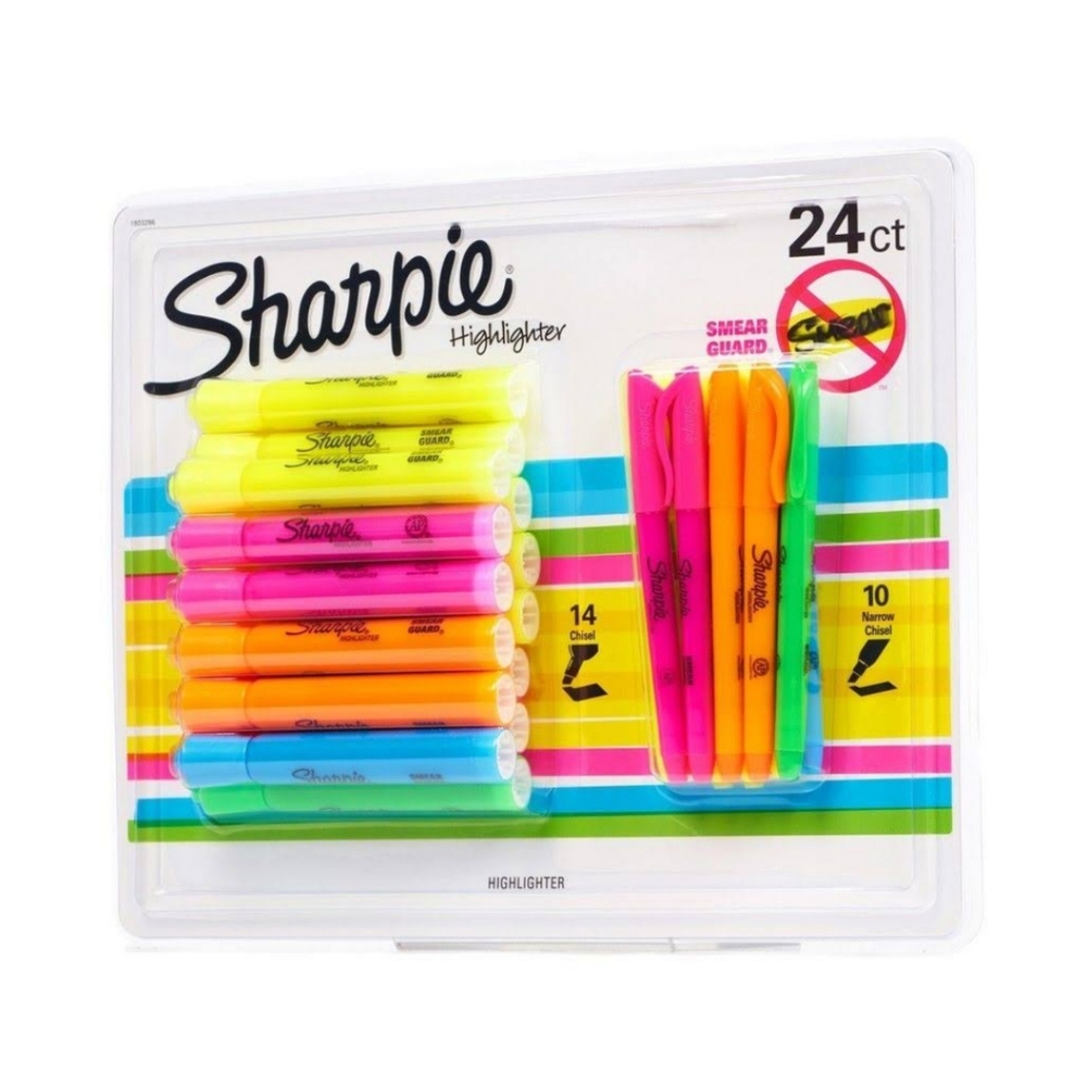 24 Count Sharpie Highlighter